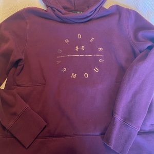 Under Armour maroon hoodie